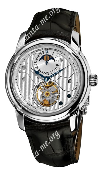 Frederique Constant Heart Beat Manufacture Moonphase Mens Wristwatch FC-935CDG4H6