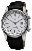 Frederique Constant Index Worldtimer Quartz Mens Wristwatch FC-255S6B6